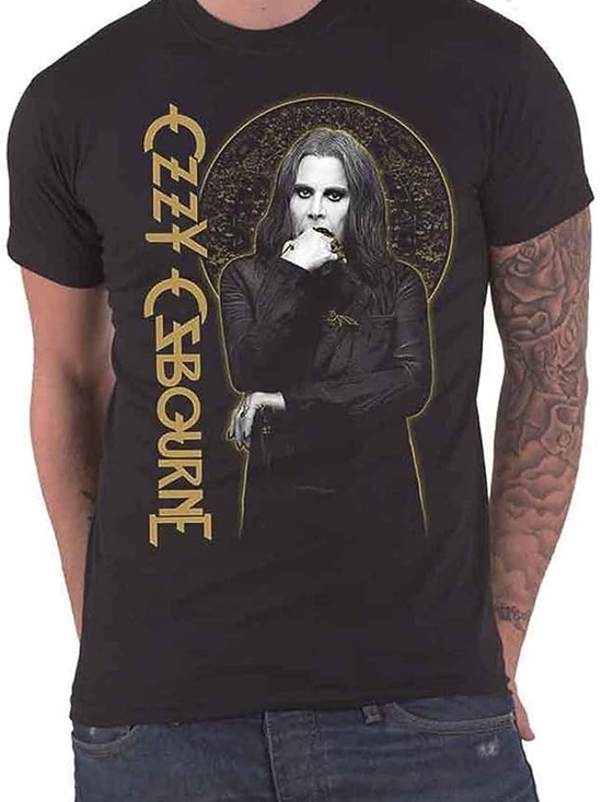 Ozzy Osbourne Other - New Black Ozzy Osbourne Graphic Tee - Men's Rock Shirt Patient Number 9
